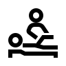 Illustration of three vertical sliders representing ultrasound therapy